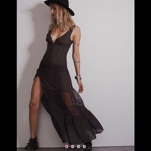 Victoria Buttonfront Maxi Free People